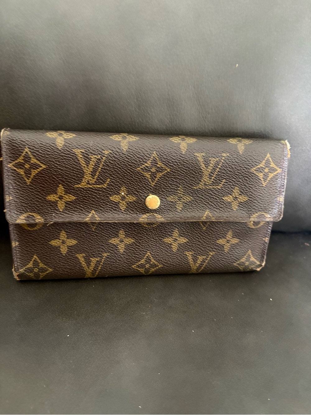 Louis Vuitton Monogram Continental Wallet - Monogram Brown/Gold Hardware